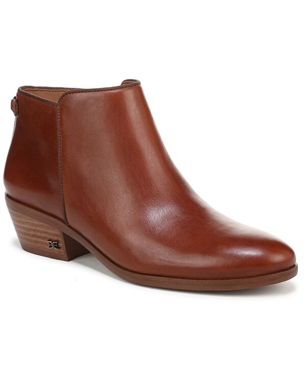 サムエデルマン レディース シューズ ブーツ・レインブーツ Sam Edelman Women's Petty Zip Short Booties Warm Chestnut Leather｜ReVida 店