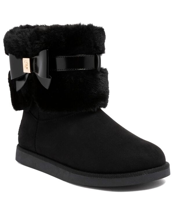 ジューシークチュール レディース シューズ ブーツ・レインブーツ Juicy Couture Women's Kiernan Cold Weather Booties Black ブラック