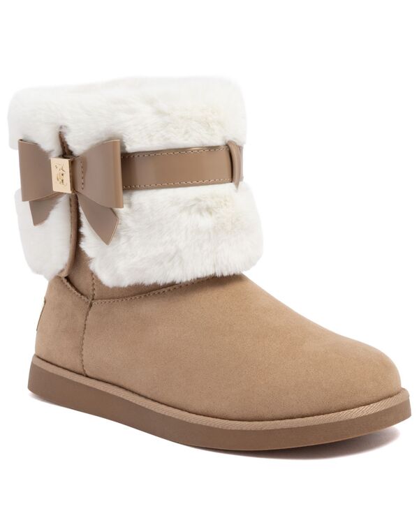 ジューシークチュール レディース シューズ ブーツ・レインブーツ Juicy Couture Women's Kiernan Cold Weather Booties Natural/Gold ゴールド
