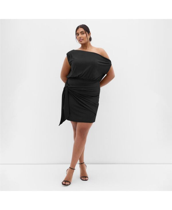 シティーシック レディース トップス ワンピース ミニワンピース ミニ CITY CHIC Women's Palmer Mini Dress Black ブラック