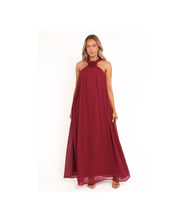 Petal and Pup レディース トップス ワンピース マキシワンピース マキシ Petal and Pup Women's Melba Maxi Dress - Berry Red レッド