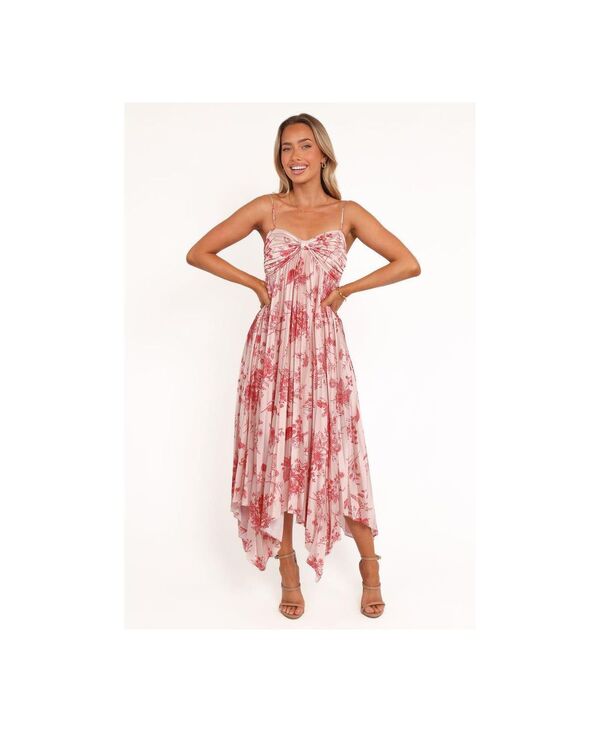 Petal and Pup レディース トップス ワンピース フラワー柄 フラワー Petal and Pup Women's Vikki Dress - Red Floral Red レッド｜ReVida 店