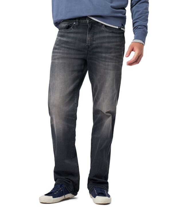 バッファロー・デイビッド・ビトン メンズ ボトムス デニムパンツ ジーンズ Buffalo David Bitton Men's Easy Fit Straight Ruffer Jeans Dark Indigo Wash インディゴ