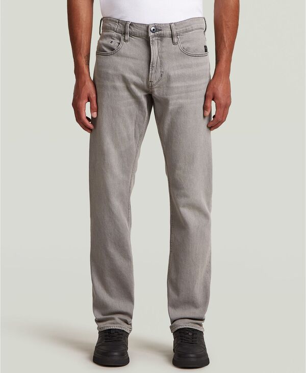 ジースター メンズ ボトムス デニムパンツ ジーンズ G-Star Raw Men's Mosa Mid-Waist Straight-Fit Jeans Faded Moonstone