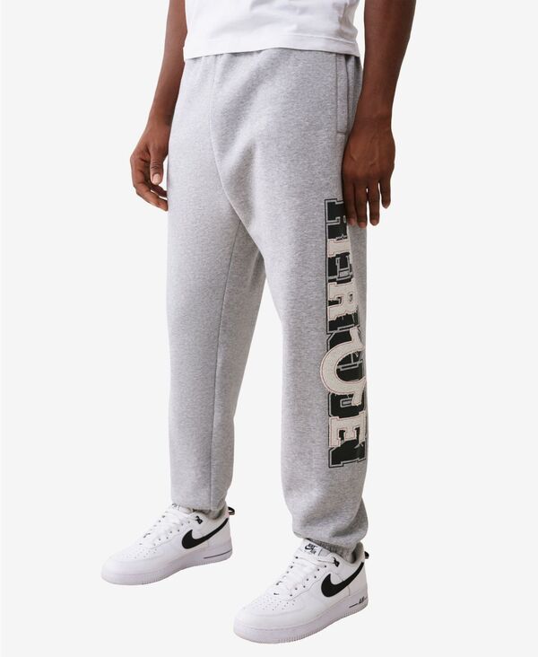 トゥルーレリジョン メンズ ボトムス カジュアルパンツ ジョガーパンツ True Religion Men's Applique Regular-Fit Joggers Heather Gray グレー 16,186円