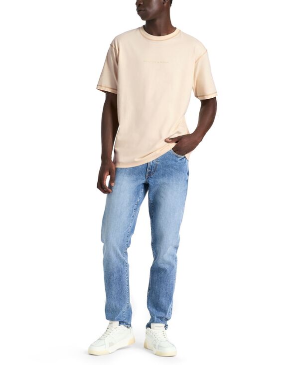 スコッチアンドソーダ メンズ トップス Tシャツ ロゴ SCOTCH & SODA Men's Core Logo Front T-Shirt Parchment
