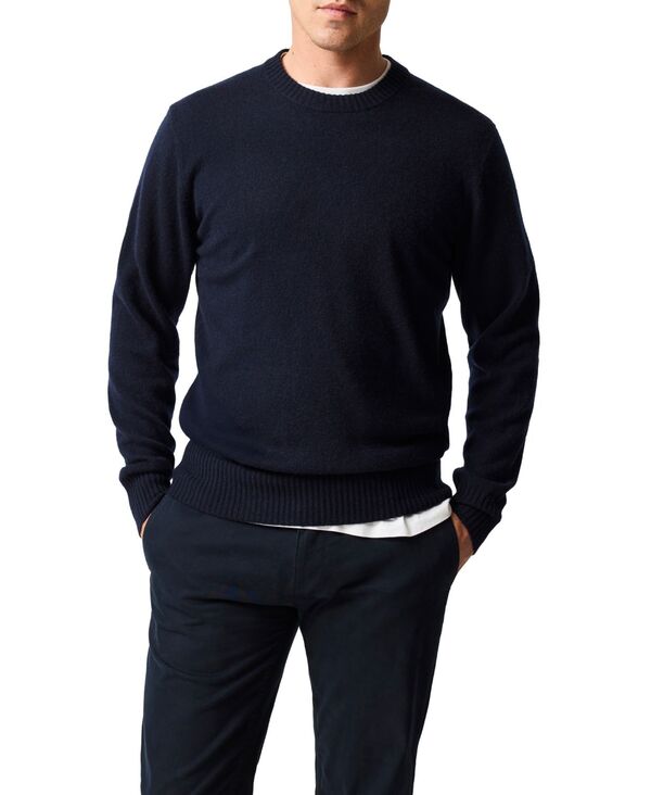 ロッドアンドグン メンズ アウター ニット・セーター セーター ニット Rodd & Gunn Men's Stewart Island Knit Sweater Midnight｜ReVida 店
