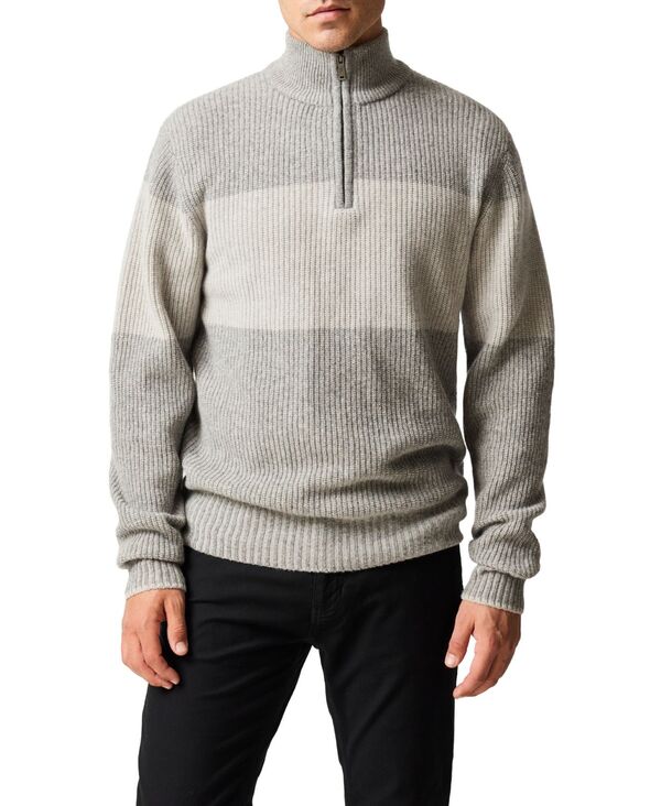ロッドアンドグン メンズ アウター ニット・セーター セーター Rodd \u0026 Gunn Men Hudson Kinit Sweater Ash アッシュ
