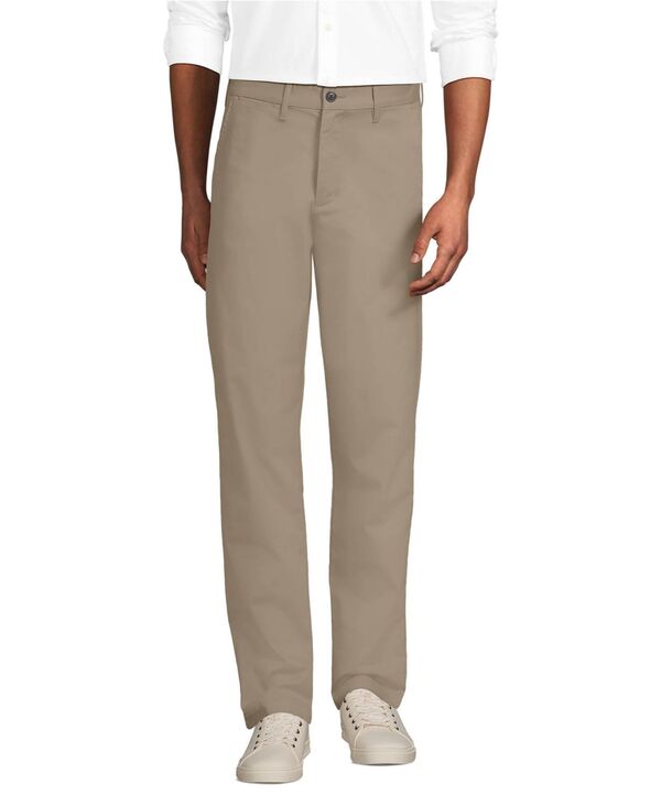 ランズエンド メンズ ボトムス カジュアルパンツ Lands' End Men's Travel Kit Classic Fit Chino Pant Khaki カーキ