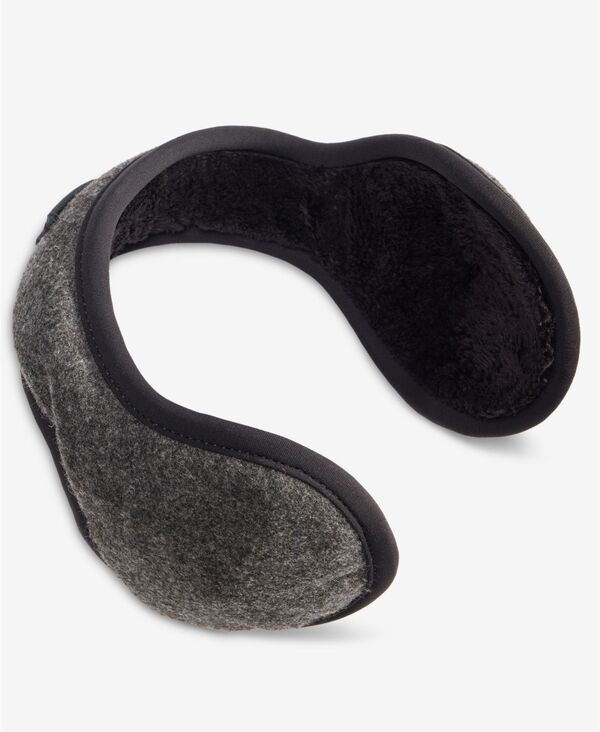 コールハーン メンズ アクセサリー 帽子 Cole Haan Men's Behind the Head Earmuff Charcoal H チャコール