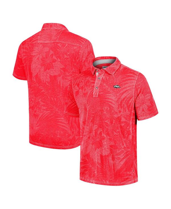 トッミーバハマ メンズ トップス ポロシャツ Tommy Bahama Men's Cardinal Arkansas Razorbacks Sport Santiago Paradise Polo Shirt Cardinal 26,492円