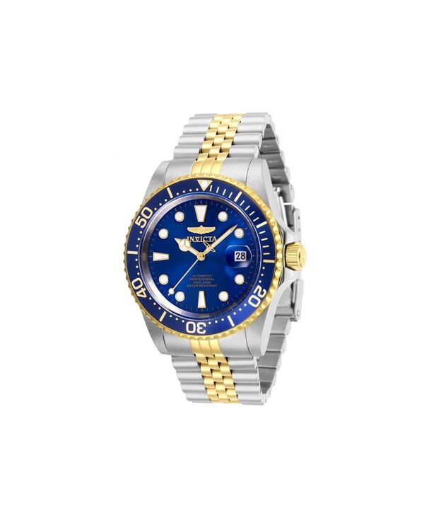 インビクタ メンズ アクセサリー 腕時計 Invicta Men's 30093 Pro Diver Automatic 3 Hand Blue Dial Watch Silver シルバー