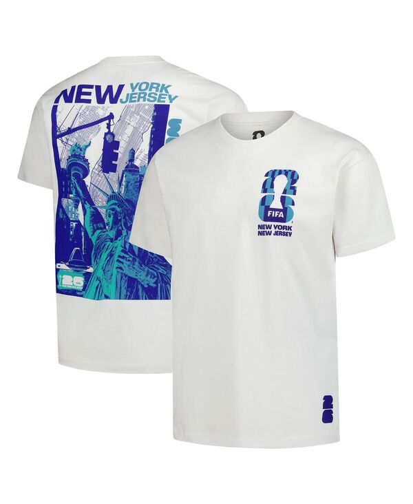 アウタースタッフ メンズ トップス Tシャツ Outerstuff Men's Cream 2026 FIFA World Cup New York Host City Local Oversized T-Shirt Cream クリーム