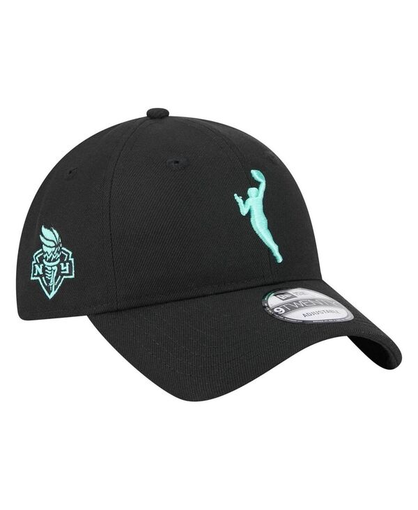 ニューエラ メンズ アクセサリー 帽子 New Era Men's Black New York Liberty 9TWENTY Adjustable Hat Black ブラック