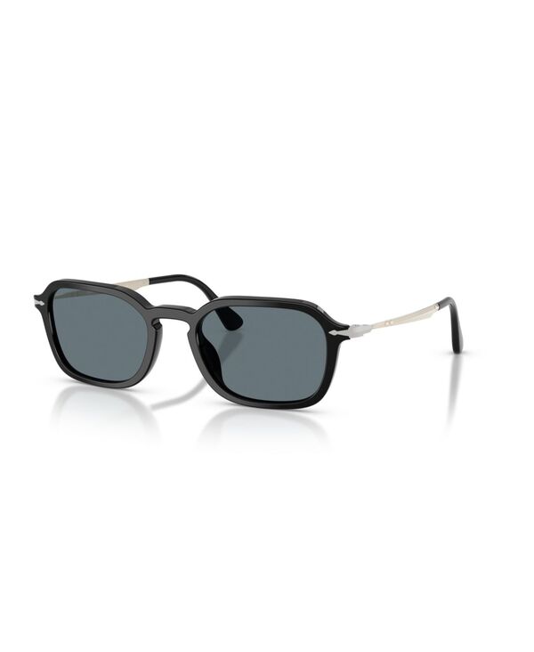 ペルソル レディース 付属物 サングラス・アイウェア Persol Unisex Polarized Sunglasses PO3381S Black 黒いこと