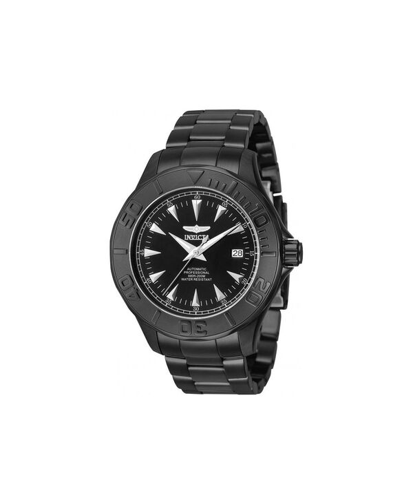 インビクタ メンズ 佩び物 ウォッチ Invicta Men\u0027s 7114 Signature Automatic 3 Hand Black Dial Watch Black 黒いこと