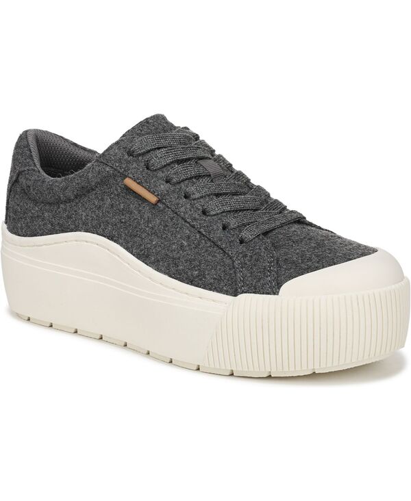 ドクター・ショール レディース シューズ スニーカー プラットフォーム Dr. Scholl's Women's Time Off Max Platform Sneakers Charcoal Fabric チャコール