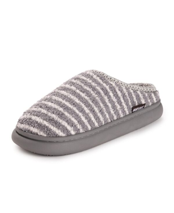 ムクルクス レディース シューズ サンダル MUK LUKS Women's Janna - Cozy Crew Clog Grey stripe グレー