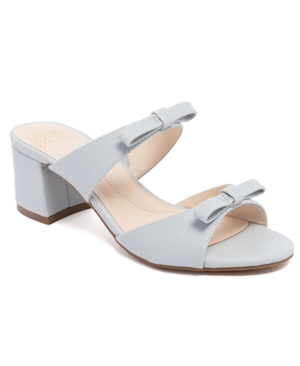 ジョーンズニューヨーク レディース シューズ サンダル Jones New York Women's Adalin Open Toe Dress Sandal Pale Blue ブルー