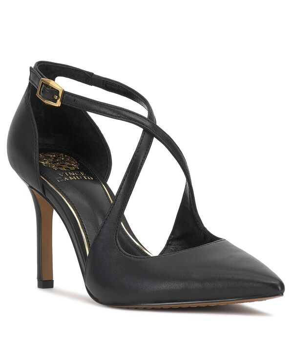 ヴィンスカムート レディース シューズ パンプス ヒール Vince Camuto Women's Noreta High Heel Pumps Black Leather ブラック