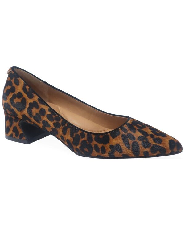 ジェントルソウルズ レディース シューズ パンプス Gentle Souls Women\u0027s Gardena Pointy Toe Pumps Leopard Haircalf 毛の荒物