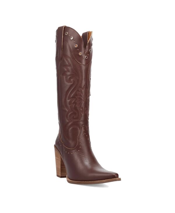 ディンゴ レディース シューズ ブーツ・レインブーツ スエード ブーツ レザー Dingo Women's Rock N' Rebel Suede Leather Boot Brown ブラウン 40,820円