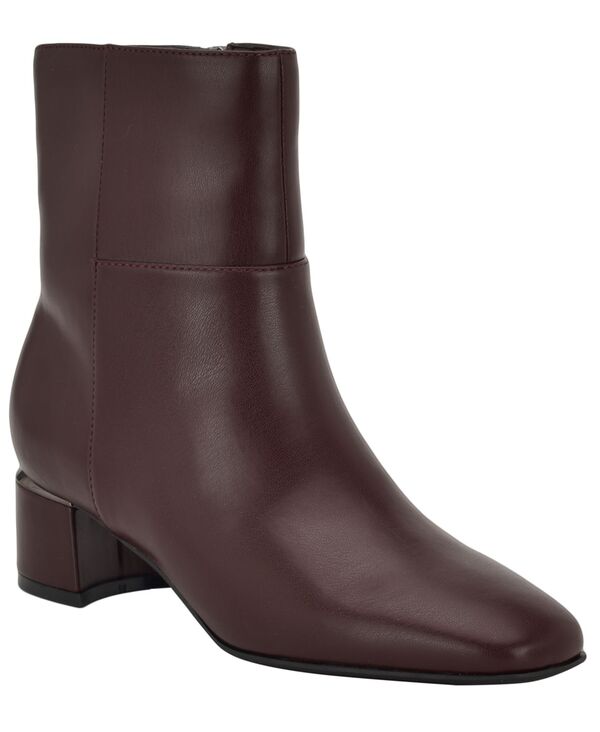 カルバンクライン レディース シューズ ブーツ・レインブーツ アンクル ブーツ 踵 Calvin Klein Women\u0027s Parry Block Heel Ankle Booties Dark Merlot レディース靴-靴