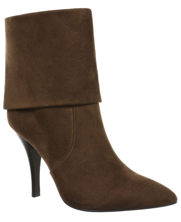 アイ.エヌ.シー インターナショナル コンセプト レディース シューズ ブーツ・レインブーツ I.N.C. International Concepts Women's Yolandaa Cuff Dress Booties Roasted Brown Microsuede ブラウン