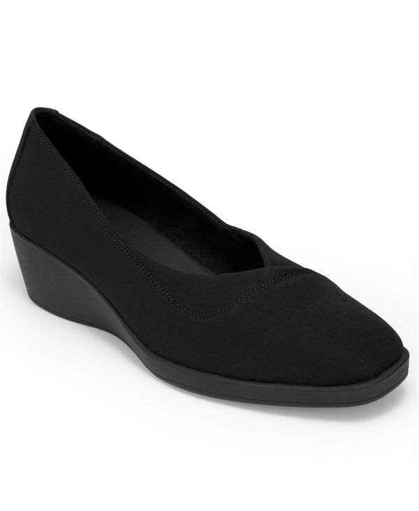 エアロソールズ レディース シューズ パンプス Aerosoles Women's Taka Wedge Pump Black ブラック