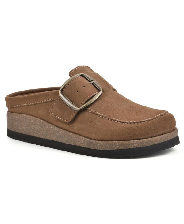 ホワイトマウンテン レディース シューズ サンダル White Mountain Women's Bueno Slip On Clogs Chestnut｜ReVida 店