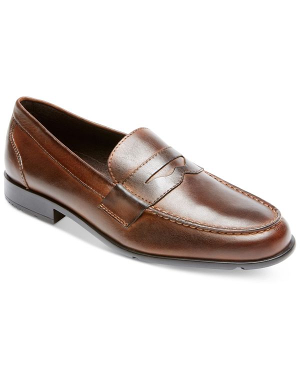 手数料安い ロックポート メンズ スリッポン ローファー シューズ Men S Classic Loafer Penny Loafer Dark Brown 公式店舗 Lexusoman Com