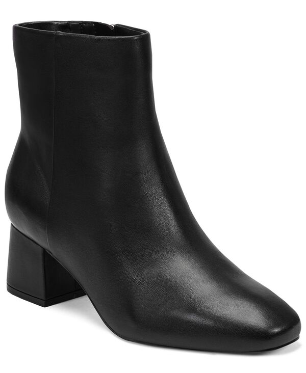 ロックポート レディース シューズ ブーツ・レインブーツ ヒール Rockport Women's Okaeli Block-Heel Booties Black Leather ブラック|ReVida 店