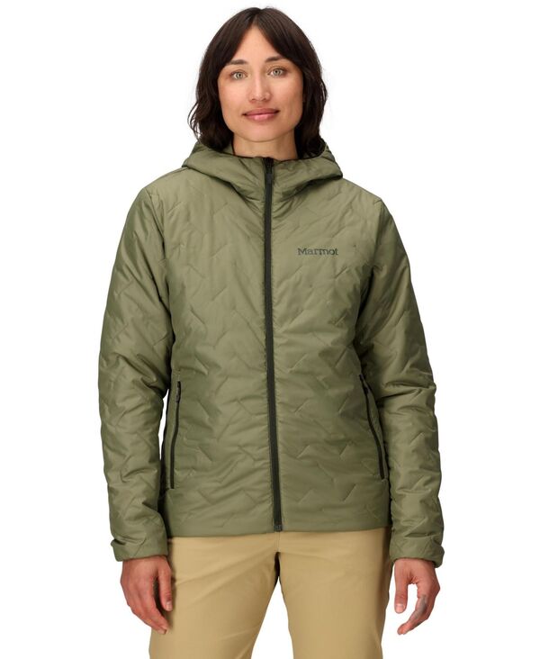 マーモット レディース アウター ジャケット・ブルゾン Marmot Women's MonoQuilt Hoody Olive Green グリーン|ReVida 店