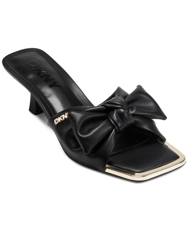 ダナ キャラン ニューヨーク レディース シューズ サンダル DKNY Women's Jalta Bow Slide Dress Sandals Black ブラック
