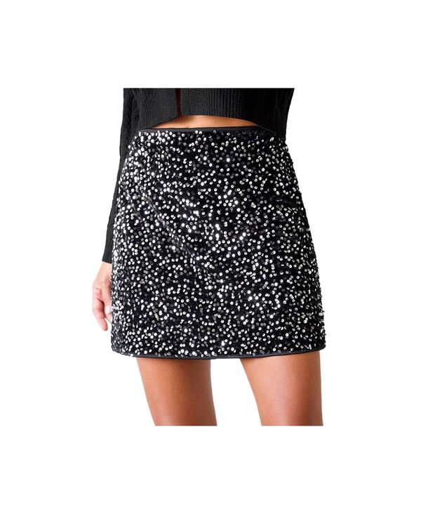 カップシー レディース ボトムス スカート ミニ Cupshe Women's Show Stopper Black Mini Skirt Black ブラック|ReVida 店