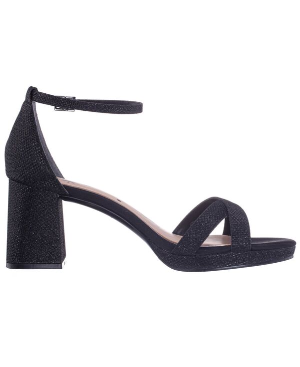 ニナ レディース シューズ サンダル プラットフォーム ヒール Nina Women's Berneta Block Heel Platform Sandal Black ブラック