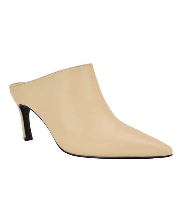 ゲス レディース シューズ パンプス GUESS Women Pacon Pointed Toe Slip-On Stiletto Mules Ivory アイボリー
