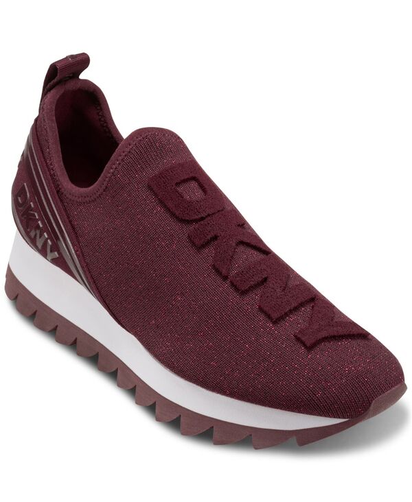 ダナ キャラン ニューヨーク レディース シューズ スニーカー DKNY Women's Abbi Slip-On Sneakers Burgundy バーガンディ