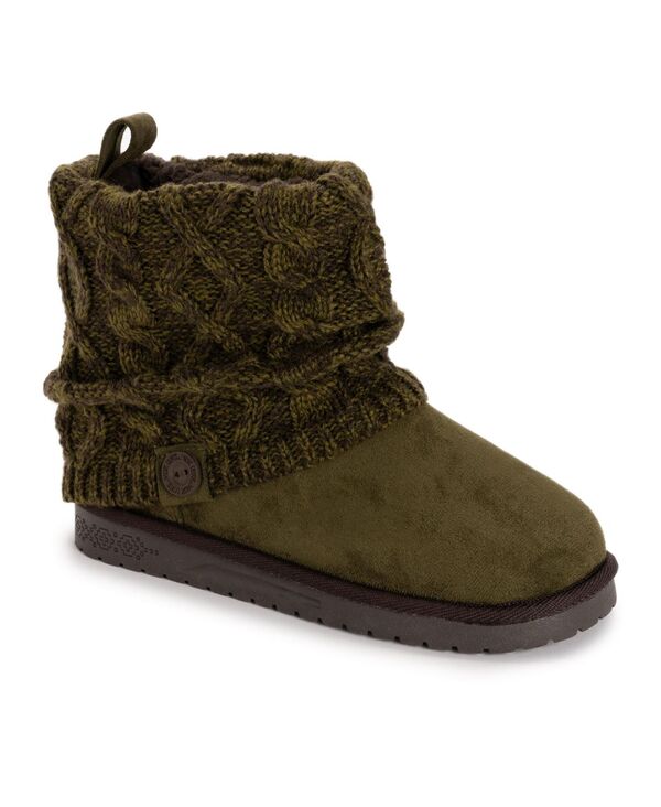 ムクルクス レディース シューズ ブーツ・レインブーツ MUK LUKS Women's Laurel Boots Olive オリーブ