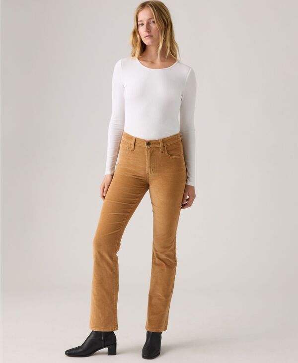 リーバイス レディース ボトムス デニムパンツ ブーツカット ブーツ ジーンズ ハイウエスト Levi's 725 High-Waist Classic Stretch Bootcut Jeans Sweet Honey