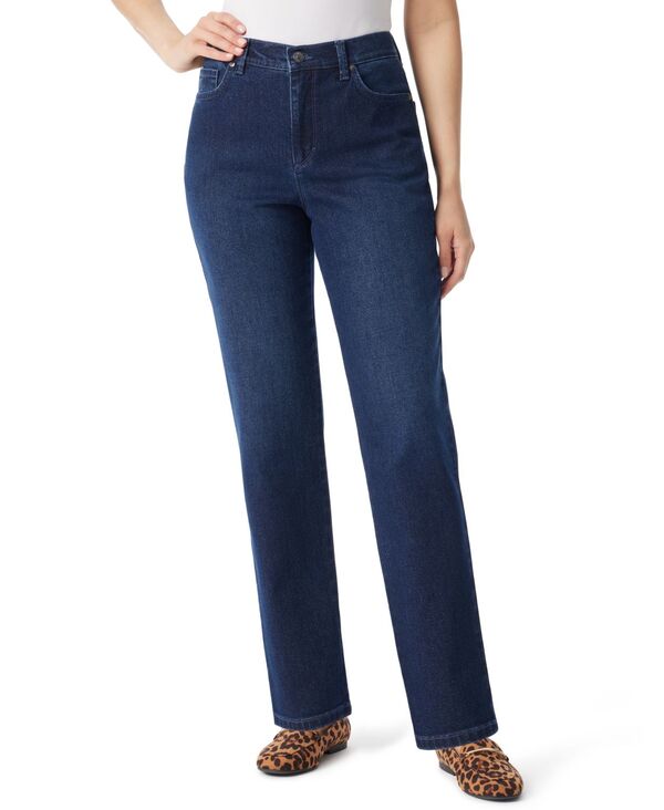 グロリアバンデービルト レディース ボトムス デニムパンツ ジーンズ Gloria Vanderbilt Women Amanda High Rise Straight Jeans Panorama Lurex