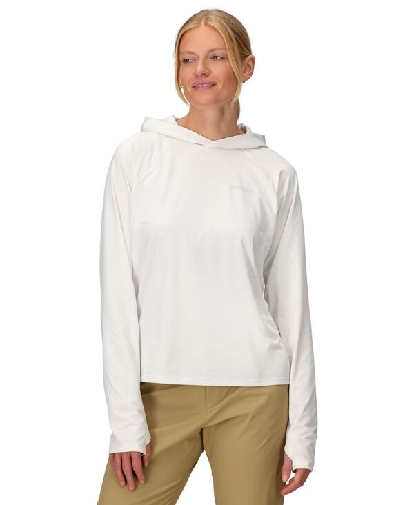 マーモット レディース アウター ジャケット・ブルゾン Marmot Women's Windridge Hoody White ホワイト|ReVida 店