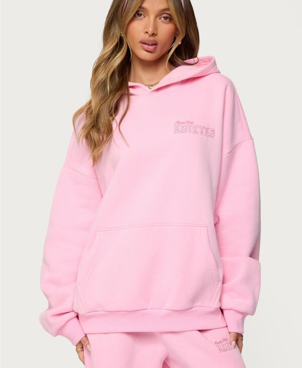 アディクテッド レディース アウター パーカー・スウェット パーカー Women's Pastel Edikted Oversized Hoodie Pink ピンク 14,785円