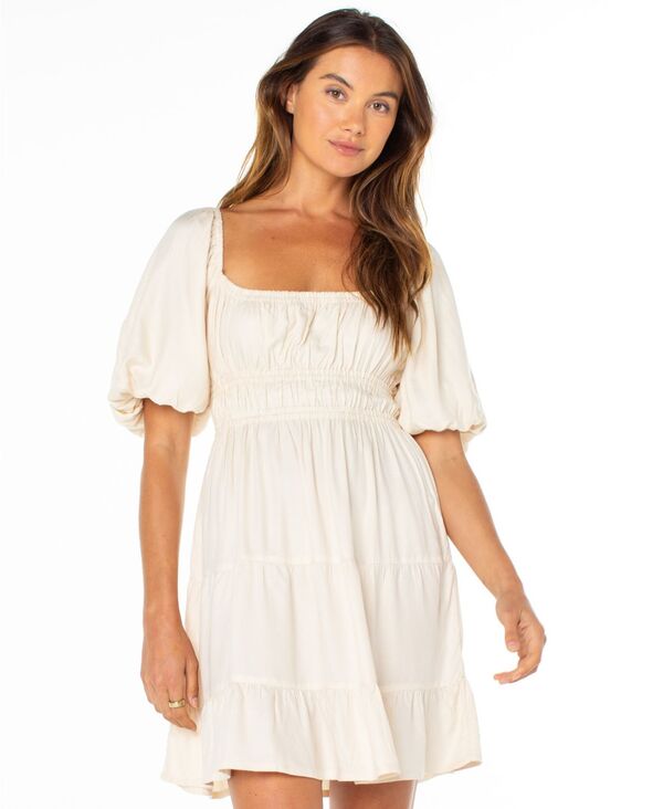 ロキシー レディース トップス ワンピース Roxy Women's Sunset Oasis Square Neck Dress Parchment｜ReVida 店