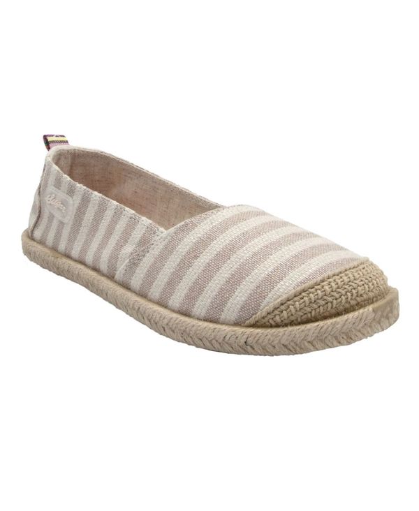 安い 楽天市場 シュガー レディース パンプス シューズ Women S Evermore Slip On Espadrille Flats Natural Metallic Stripe Revida 楽天市場店 オープニング大放出セール Lexusoman Com