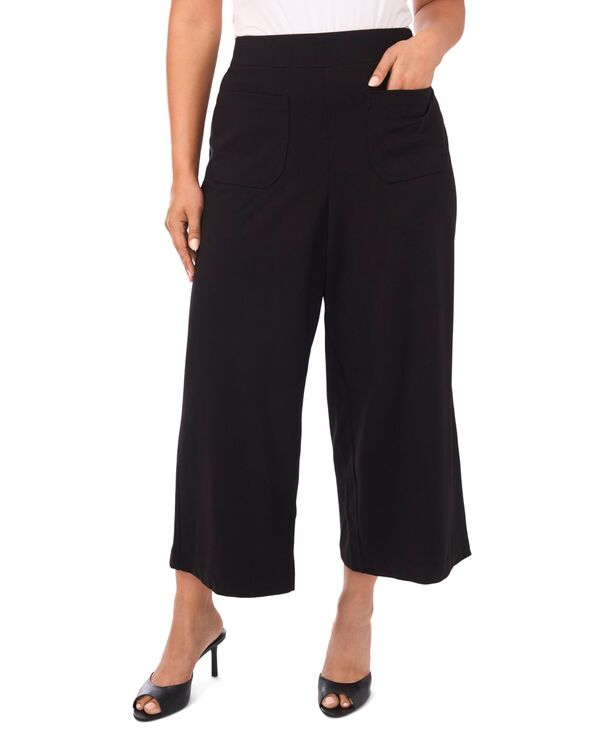 ヴィンスカムート レディース ボトムス カジュアルパンツ ブーツカット プラスサイズ パンツ ブーツ Vince Camuto Plus Size Stretch Bootcut Pants Rich Black ブラック