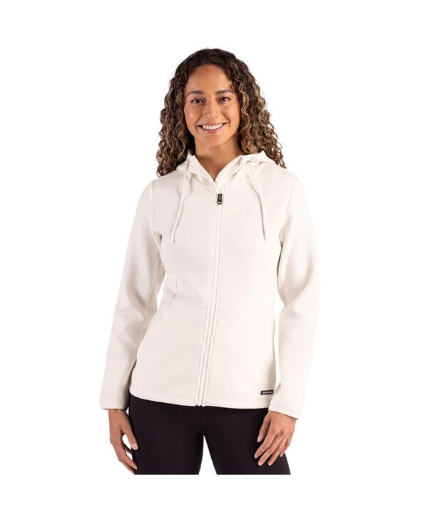 カッターアンドバック レディース アウター ジャケット・ブルゾン フーデッドジャケット ジャケット Cutter \u0026 Buck Roam Epic Comfort Recycled Womens Full Zip Hooded Jacket Shell