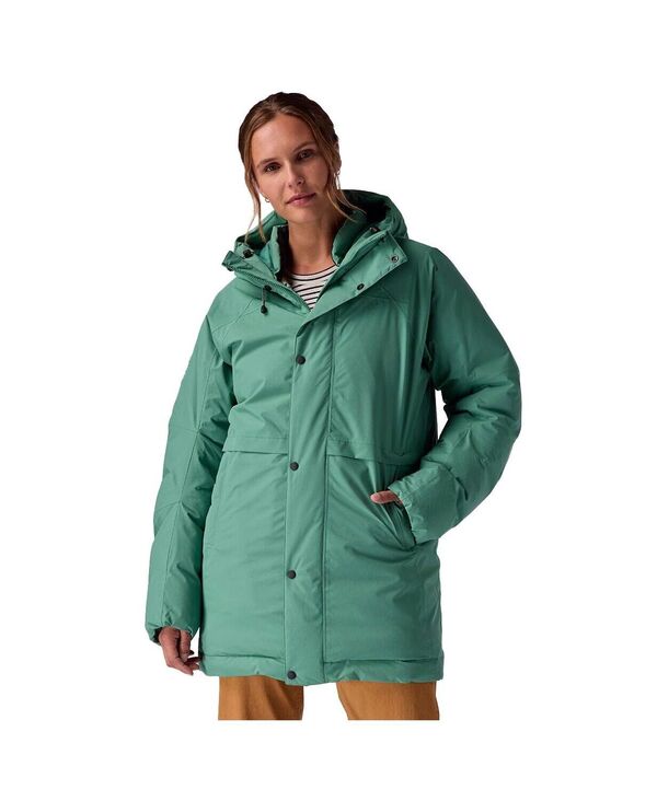 バックカントリー レディース アウター ジャケット・ブルゾン パーカー ダウン ジャケット Backcountry Women's ALLIED Down Apres Parka Down Jackets Gearhead green グリーン