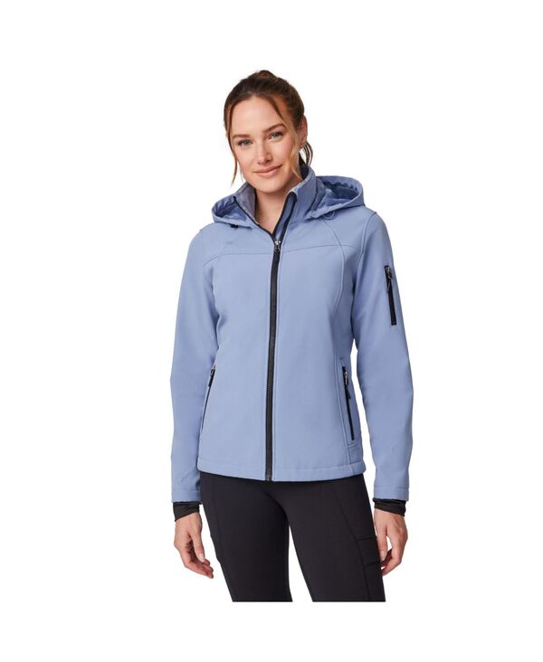 フリー カントリー レディース アウター ジャケット・ブルゾン ジャケット Free Country Women's Trailmist Super Softshell Jacket Stonewash