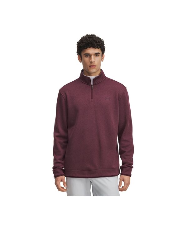 アンダーアーマー メンズ アウター パーカー・スウェット 流汗 プルオーバー 長袖 Under Armour Men\u0027s Storm Long-Sleeve Sweatshirt Dark Maroon マルーン パーカー-トップス-メンズファッション